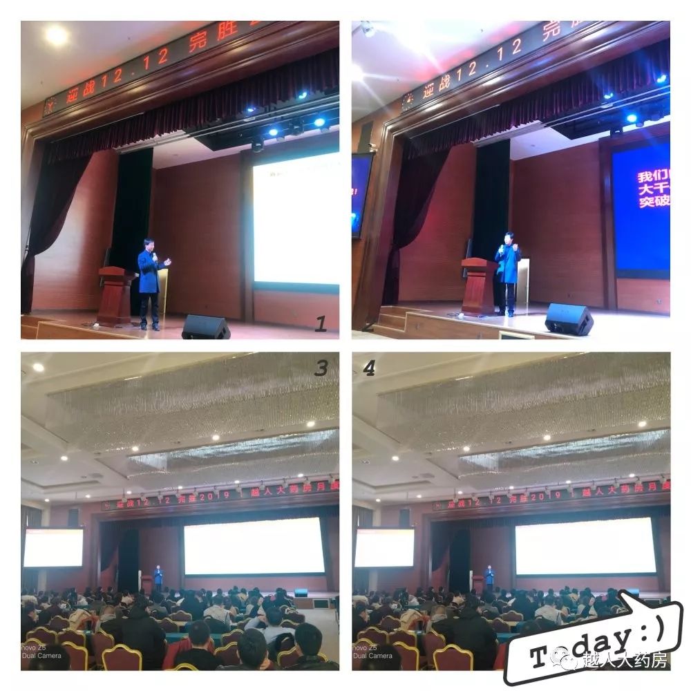 迎战双十二、完胜2019、越人大药房月度运营会议